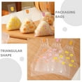 thumbnail image 7 of Hemoton 50pcs Food Grade Microwaveable Onigiri Packing Bags Triangle Sushi Wrappers Tearable Design for Easy Opening for Lunch Picnics and Outdoor Activities, 7 of 7