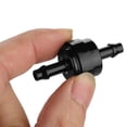 thumbnail image 3 of One Way Inline Check Valve, Non Return Straight Push Check Valve Air Water Quick Connect Fittings For Fuel Gas Liquid, 3 of 8