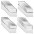 thumbnail image 4 of unbranded  100 Pcs Silver Hot Table Card Greeting Wedding Decorations Tag Banquet, 4 of 8
