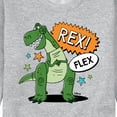 thumbnail image 3 of Toy Story - Rex Flex - Men's Crew Neck Fleece Pullover, 3 of 5