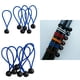 thumbnail image 1 of 18 cuerdas elásticas para bolas, toldo, lona, , correas elásticas para tienda de campaña de alta resistencia, 4''/6'' Azul Cola Bungee de bola de lona de 4 pulgadas, 1 of 8