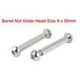 thumbnail image 5 of Unique Bargains 8mmx50mm Hex Socket Cap Head Screw Bolt Sleeve  Connector Nut 10pcs, 5 of 5