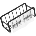 thumbnail image 3 of Estante de almacenamiento para fregadero de cocina, soporte para esponja, soporte para trapo de cocina, dispensador de jabón para fregadero, organizador, 3 of 8