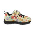 thumbnail image 7 of Pointodoor Capybara Bee Floral Shoes for Kids Size 13 Casual Knitted Mesh Slip on Sneakers Anti-Slip Breathable Lightweight Athletic Running Shoes with Single Buckle, 7 of 7