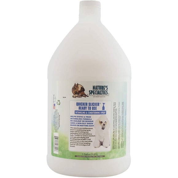 Acondicionador Nature's Specialties Quicker Slicker para Perros Ca