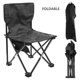 thumbnail image 2 of Silla de camping plegable portátil con bolsa de transporte, silla plegable de tela Oxford., 2 of 7