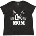 thumbnail image 3 of Inktastic Mothers Day Cat Mom Women's Plus Size T-Shirt, 3 of 5