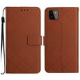 thumbnail image 2 of For Samsung A22 5G Wallet Case with RFID Blocking Card Slots Holder Premium PU Leather Magnetic Kickstand Shockproof Wrist Strap Removable Flip Protective Cover For Samsung Galaxy A22 5G, Brown, 2 of 9