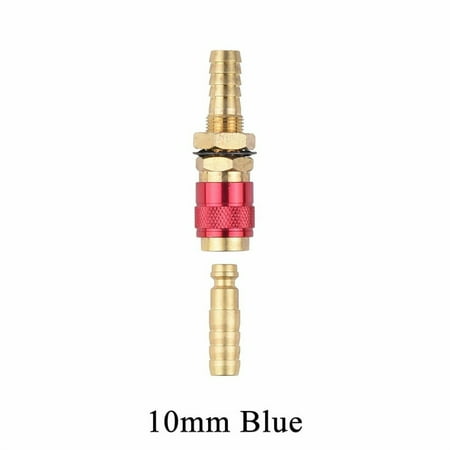 

6mm 8mm Air Cooled Gas Water Adapter Quick Connector Fitting For Mig Tig Welding