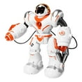 thumbnail image 1 of Robot RC Programmable à LED - Robot Intelligent Programmable, Robot Dansant Télécommandé avec 50 Actions, Supportant 24 Expressions Changeantes, Robot Chantant Dansant Interactif 14 Pouces, Lanceur, 1 of 6