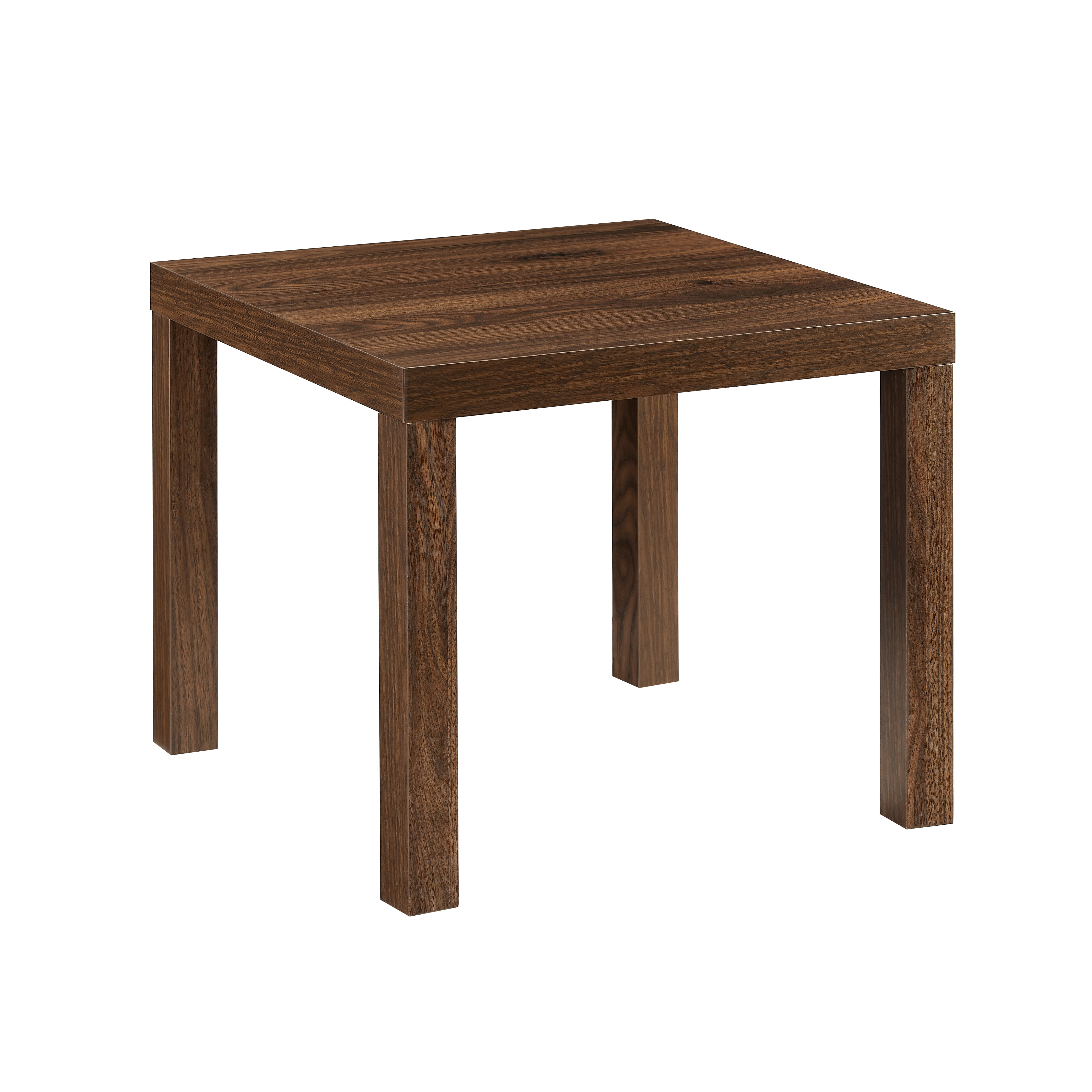 Mainstays Parson End Table, Walnut Finish
