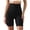 Black, variant on High Waist Yoga Shorts Control Shapewear Postpartum Firm Plus Size Workout Bottoms, XXXXL, Mint Green
