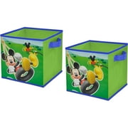 Disney Mickey Mouse Fun Storage Collapsible Set of 2 Cubes