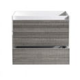 thumbnail image 3 of Fresca Fcb9230 Catania 30" Glossy Ash Gray Wall Hung Modern Bathroom Cabinet Only, 3 of 4