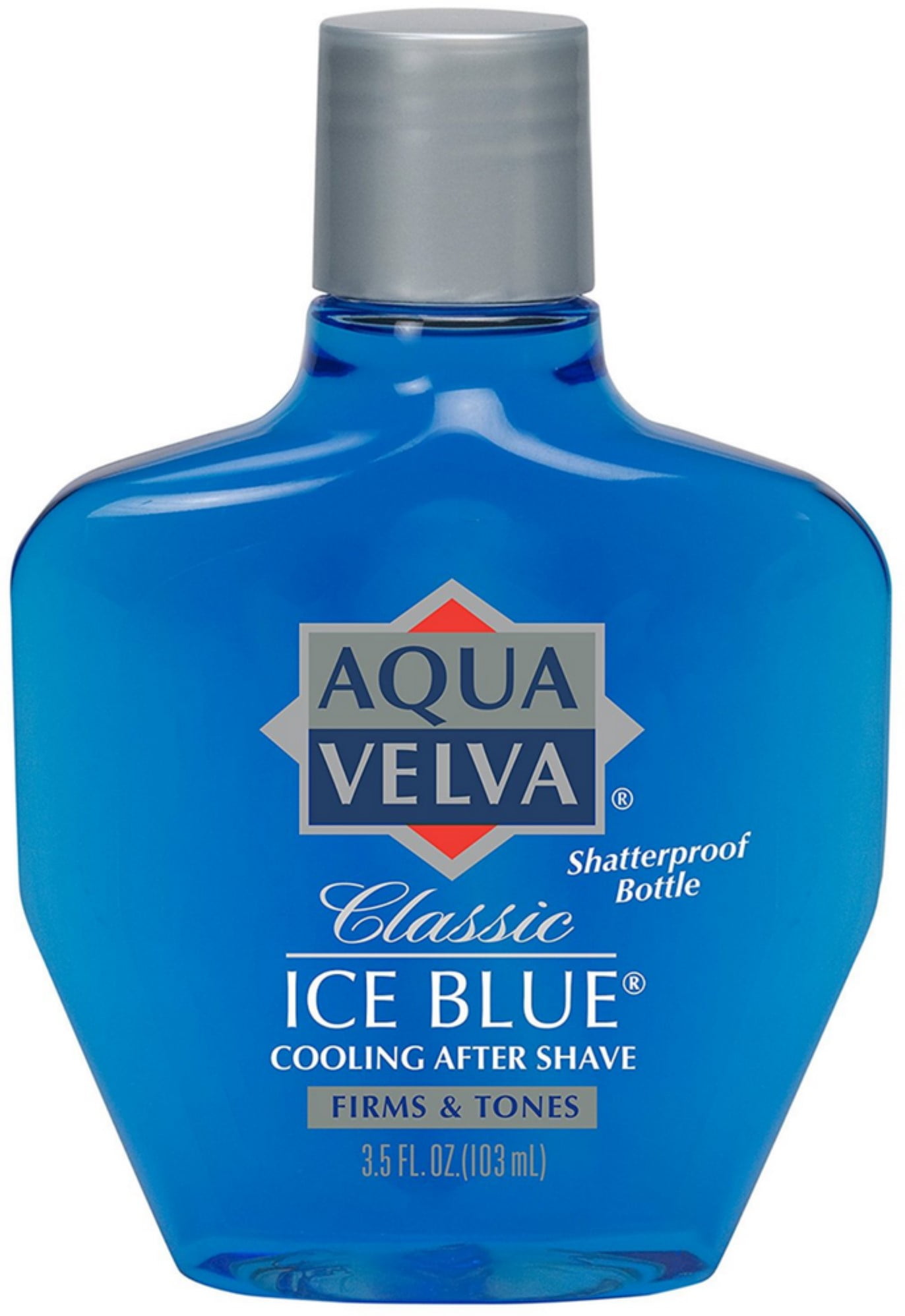 4 Pack Aqua Velva Classic Ice Blue Cooling After Shave 3.50 oz