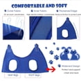 thumbnail image 4 of Pet Grooming Bag Restraint Sling, Breathable Mesh Cat and Dog Nail Trimming Holder with Carabiner Hooks for Bathing and Vet Care, Topliu, 4 of 9