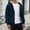 Navy, variant on Men's Casual Zip Up Sherpa Lined Hoodie Sweatshirt Jacket (Navy L)