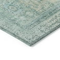 thumbnail image 3 of Addison Rugs Chantille Indoor/Outdoor Traditional Border Turquoise Machine Washable Rectangle Rug, 8' x 10', 3 of 7