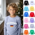 thumbnail image 3 of LNMQLPDBS Toddler Tank Tops Boys Girls Summer T Shirts German Flag Casual Long Sleeve Crew Neck Plain Tunic Tops Oktoberfest Outfit, 3 of 3