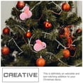 thumbnail image 4 of Shisuyan 12Pcs Christmas Rabbit Doll Tiny Plush Bunny Decorative Plush Rabbit Doll Christmas Tree Decors, 4 of 9