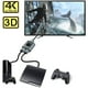 thumbnail image 5 of Divisor HDMI 4K UHD, conmutador HDMI bidireccional para pantalla duplicada, caja de aleación de aluminio de alta resolución alimentada por USB-C para computadora, PS4, Xbox TV, 5 of 5