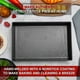 thumbnail image 3 of 3 Pcs Detroit Style Pizza Pan Hard Rectangular Pizza Pans Non Stick Sicilian Style Pizza Pan Dish P, 3 of 5