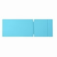 thumbnail image 3 of CoSoTower 2-Pack Water-Resistant Chaise Lounge Cushions 79.25" x 27.5" Outdoor Patio Chair Cushions with Ties, Polyester Poolside Sunbed Cushions for Most Chaise Lounges (Lounges Sold Separately), 3 of 9