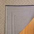thumbnail image 5 of Gertmenian Paseo Soroa Modern Border Sand Navy Outdoor Indoor Area Rug, 6'x9', 5 of 6