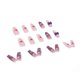 thumbnail image 3 of 24 piezas de parches de manicura de moda de párrafo largo para usar uñas postizas que ahorran tiempo y son ponibles, 3 of 5