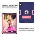 thumbnail image 3 of New iPad Pro 11 inch Tablet Case 2018 SOATUTO Heavy-Duty Drop-Proof and Shock-Resistant Rugged Hybrid case with Built-in Stand for Apple iPad Pro 11" Tablet (Navy/Pink), 3 of 7