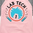 thumbnail image 3 of The Cat in the Hat - Lab Tech 1 - Toddler And Youth Girls Raglan Graphic T-Shirt, 3 of 5