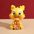 thumbnail image 1 of 2024 Année Miniature Dragon Statue Résine Statue Chinois Zodiaque Dragon Ornement, 1 of 5