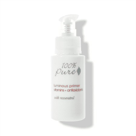 Antioxidant Primer - 100% PURE Luminous Primer Vitamins + Antioxidants With Resveratrol, 1 Fl Oz