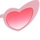thumbnail image 5 of Gafas de sol de amor en forma de gafas de estilo retro vintage para mujer Rosado, 5 of 5