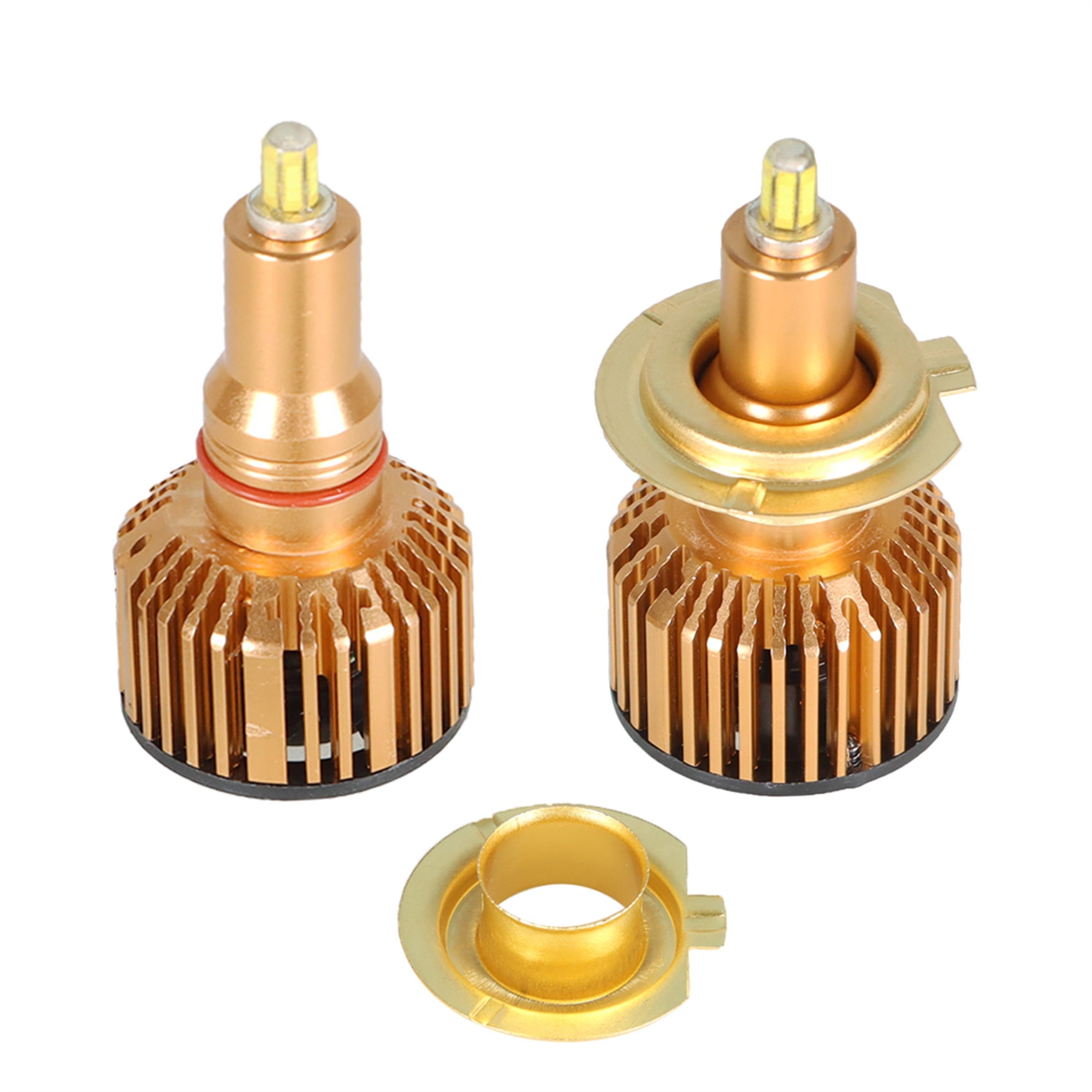 LABLT 2Pcs 12000LM H7 LED Headlight Bulbs 6500K Super Bright White LED