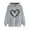 Grey, variant on ZMFXJPE Sweat Shirts for Womens Basic Hoodies for Women Women Fleece Pullover Long Sleeve Sweatshirts Womens Light Sweatshirt, Red, L