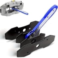 thumbnail image 6 of Car Brake Caliper Piston Spreader Tool, 360° Swing Ratchet Hand Wrench for Single Twin Quad Piston Disc Brake Vehicle Pad Expander, 6 of 13