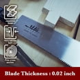 thumbnail image 6 of SUIZAN Ryoba Double Edge Saw 8" - Professional Japanese Pullsaw Small Handsaw Woodworking Tools, 6 of 6
