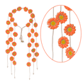 thumbnail image 3 of Diadema con corona floral, tocado hippie para mujer, accesorios para el cabello con tocado de flores ajustables, 3 of 5