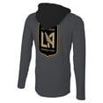 thumbnail image 3 of Men's Stadium Essentials Gray LAFC Tradition Raglan Hoodie Long Sleeve T-Shirt, 3 of 3