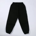 thumbnail image 5 of Girls Cargo Pants Loose Fit Baggy Cargo Pants Wide Leg Black Cargo with Pockets Girl Pants Size 5-6 Years, 5 of 9