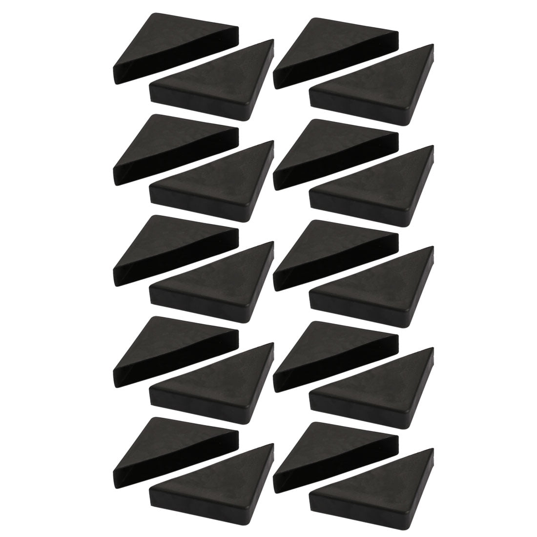 Unique Bargains 20pcs 80mmx80mm Plastic Table Desk Corner Guard