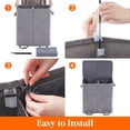 thumbnail image 3 of Cesto de ropa Lifewit Double con tapa y bolsas extraíbles, color gris, 3 of 6
