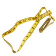 thumbnail image 3 of EIGTHTAIL Règle de Tailleur à Double Échelle 3M /120 Pouces (Jaune), 3 of 6