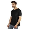thumbnail image 3 of Inkmeso Mens Short Sleeve Solid Raglan T-shirt Cotton Casual Baseball Tee Shirt, 3 of 7