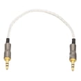 thumbnail image 1 of Cable adaptador, Preffair Cable adaptador plateado de 3,5 mm a 3,5 mm Cable muy versátil, 1 of 12