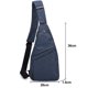 thumbnail image 2 of Bolso bandolera, bolso personal con bolsillo cruzado antirrobo, mochila de viaje ligera, 2 of 6