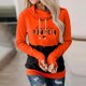 thumbnail image 2 of Sudadera Para Mujer Sudaderas de Cuello Redondo Estampado de Moda Jersey de Cuello Redondo Tops Blusa de Manga Larga Con Capucha Sudadera Odeerbi  ODB131550, 2 of 5