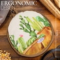 thumbnail image 5 of Alpine Cuisine Tortilla Warmer 10 Inch Insulated Cloth Food Warmer - Microwavable Fabric Pouch to Keep Tortillas Soft and Warm for Up to 1 Hour, Perfect Holder for Corn & Flour - 2 Pieces, 5 of 7