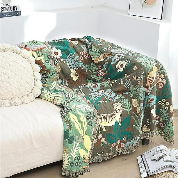 100 Cotton Bohemian Style Blanket Comforter Reversible Cute Blanket Bed Blanket With Fringe Sofa Bed Blanket Set Living Room Blanket Reversible Be Walmart